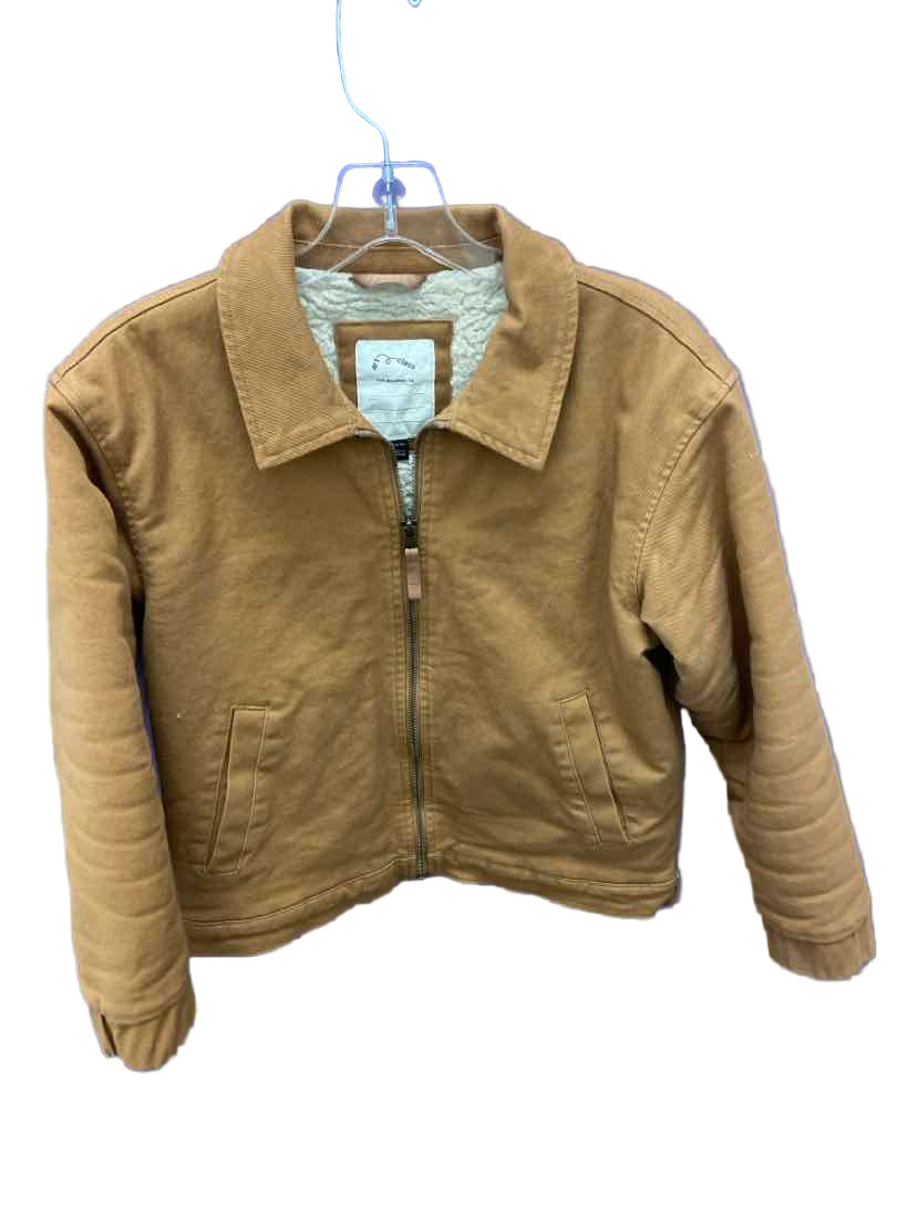 Art Class (D) Tan Youth Size 10-12 Jacket Heavy