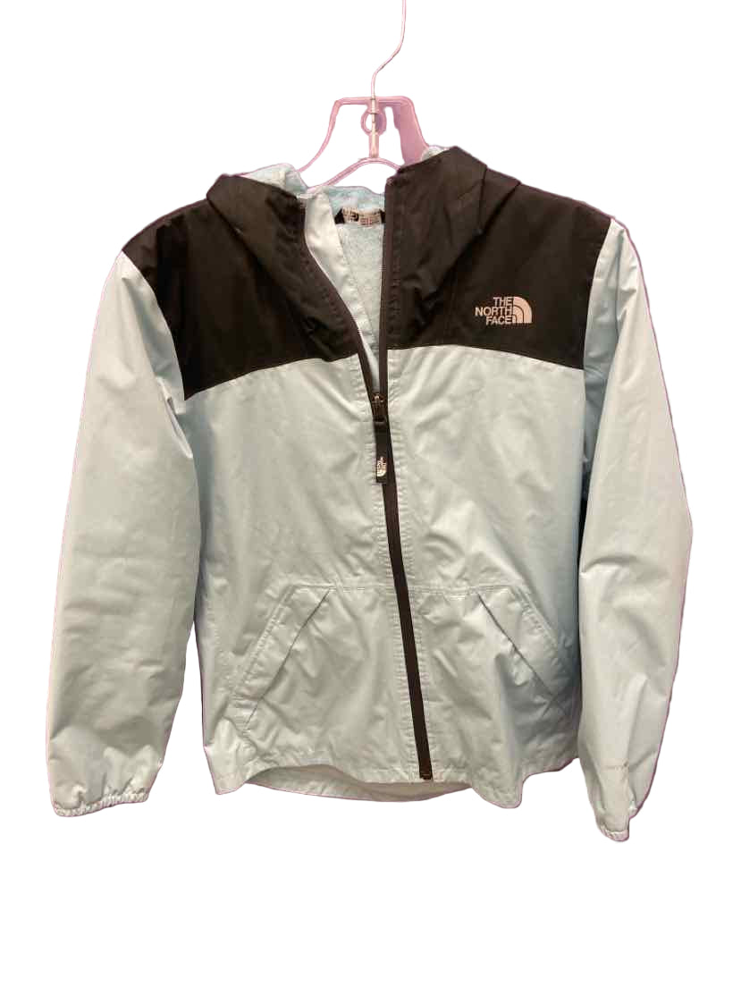 North Face (AA) Light Blue Youth Size 14-16 Jacket Light