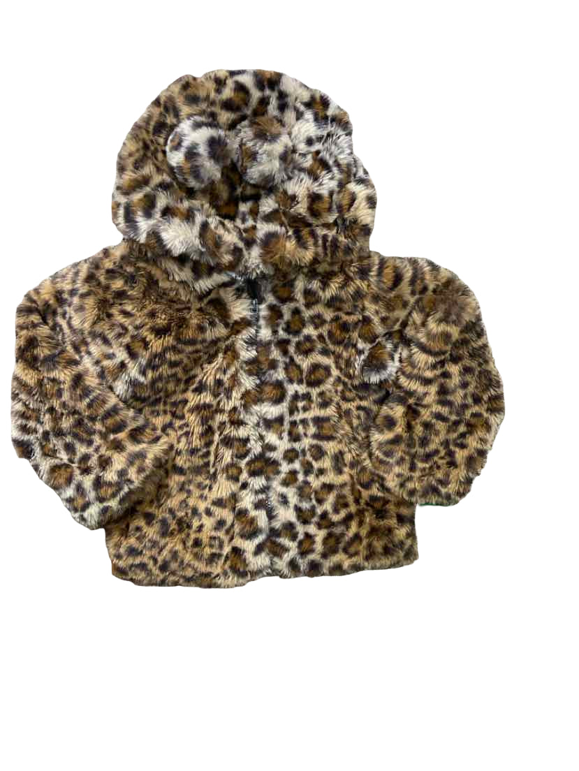 liv & lottie Animal Print Toddler Size 3T Jacket Fleece