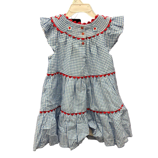 Cynthia Rowley (A) Red White Blue 4th of July Toddler Size 4T Casual Dress