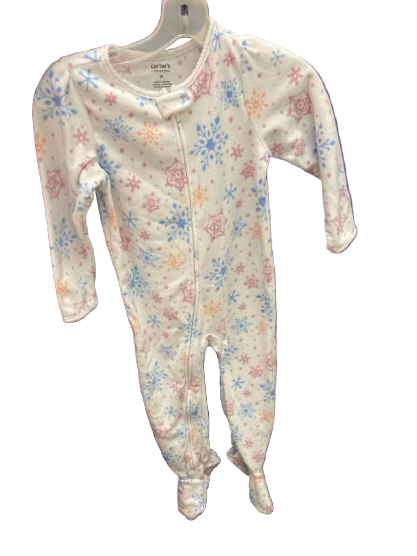 Just One You (D) White Blue Toddler Size 5T 2PCSleepwear