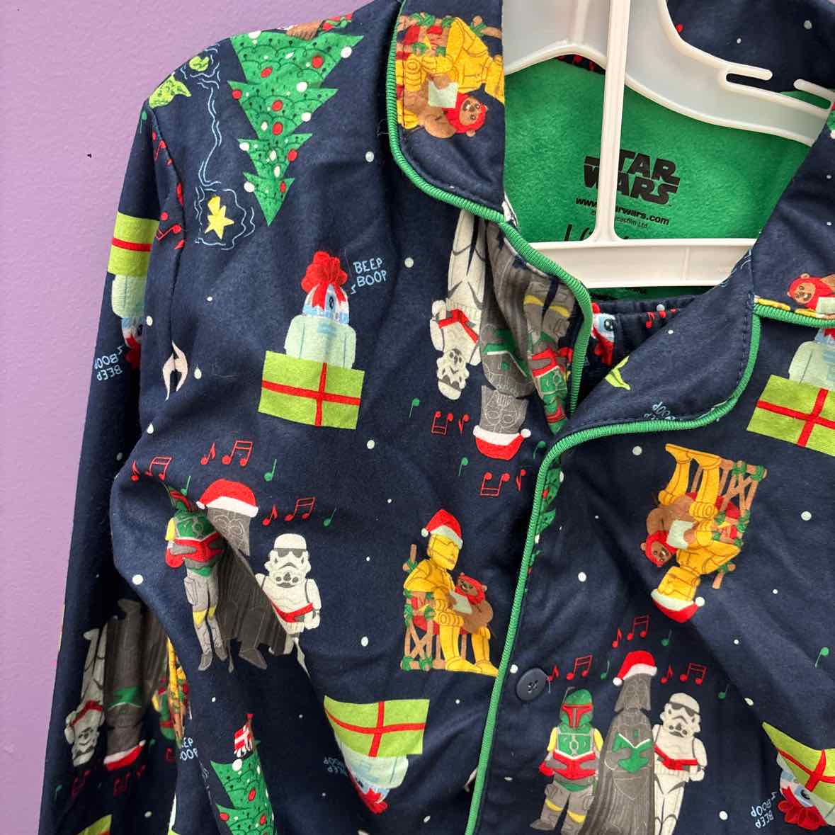 Star Wars Christmas Youth Size 12 2PCSleepwear