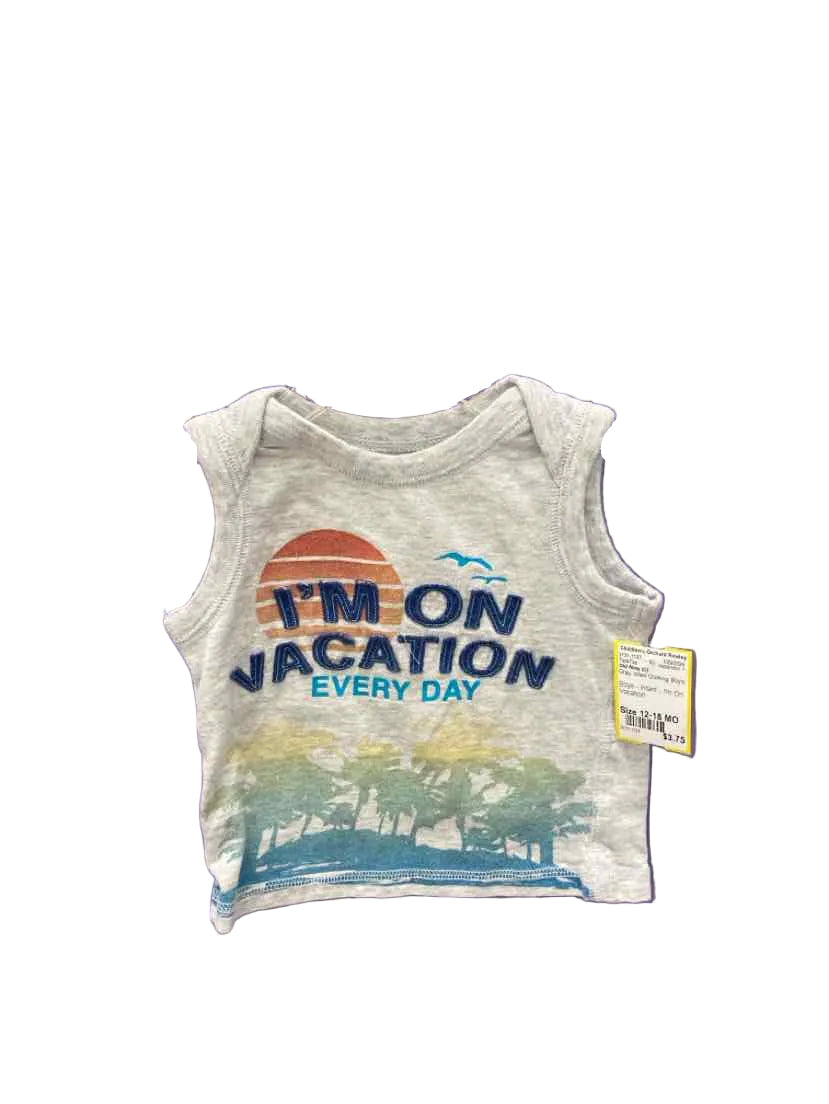 Old Navy (C) Gray Infant Size 12-18 MO TankTop