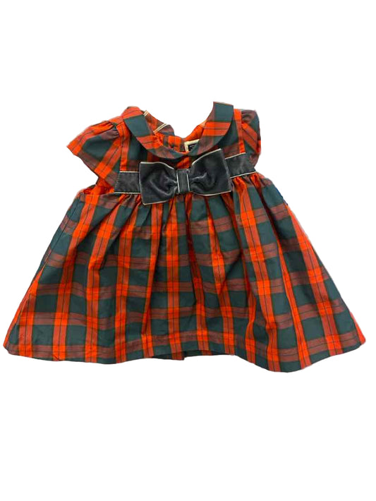 Janie and Jack (A) Red Blue Infant Size 0-3 MO FormalDress