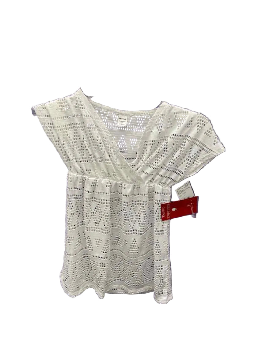 Joe Boxer (E) White Youth Size 6 Cover-up