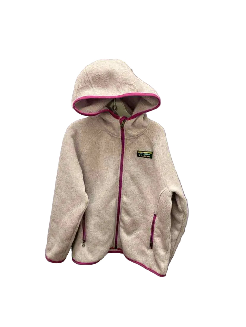 L.L. Bean (B) Purple Youth Size 8 Jacket Fleece