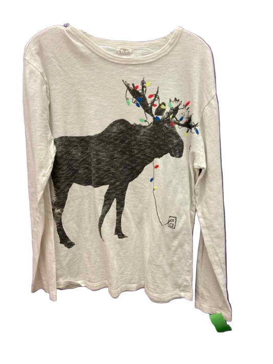 White Size 14 LS Top