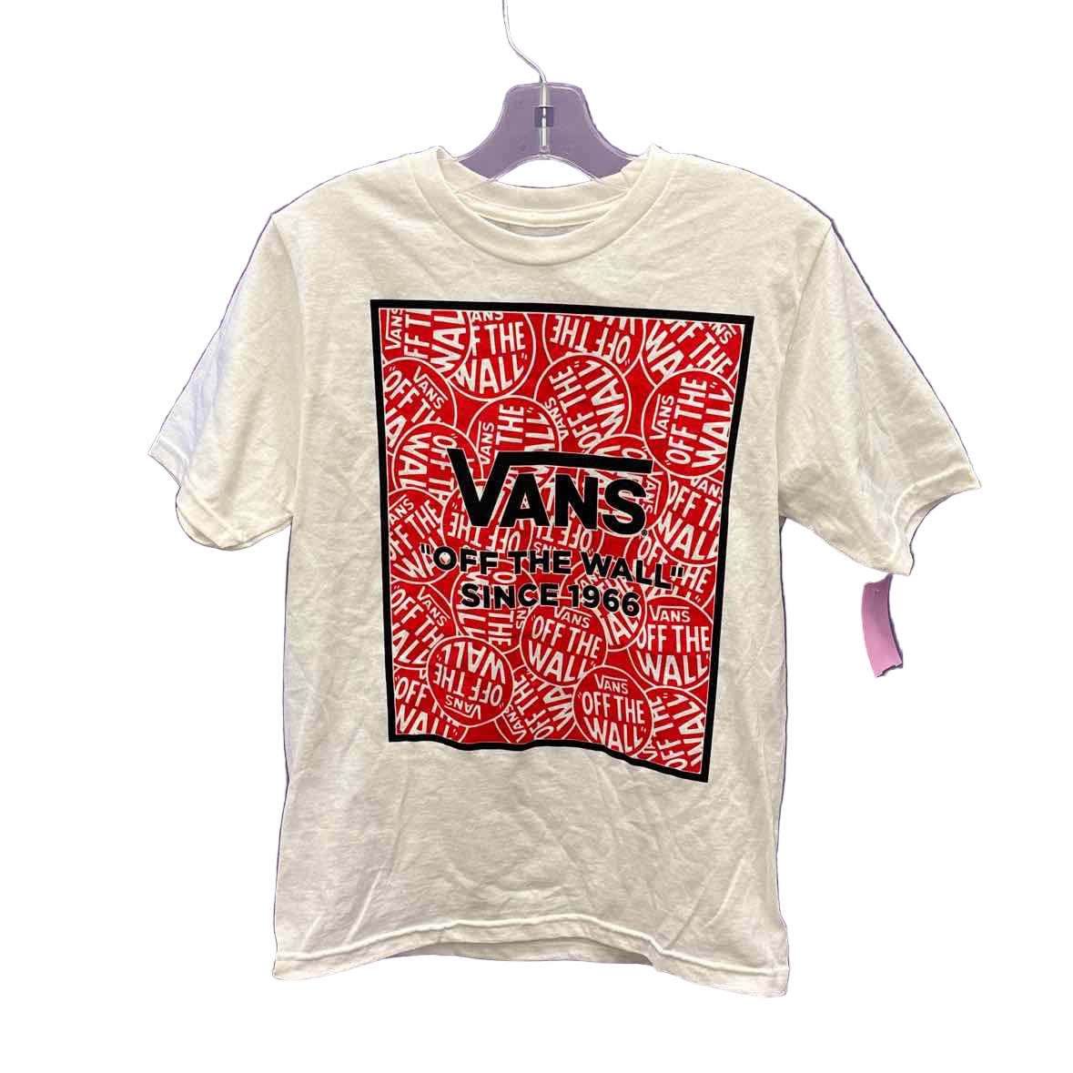 Vans (C) White Youth Size 7 SSTop