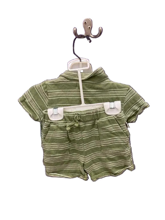Rabbit + Bear (D) Green Infant Size 18 MO 2PC Casual