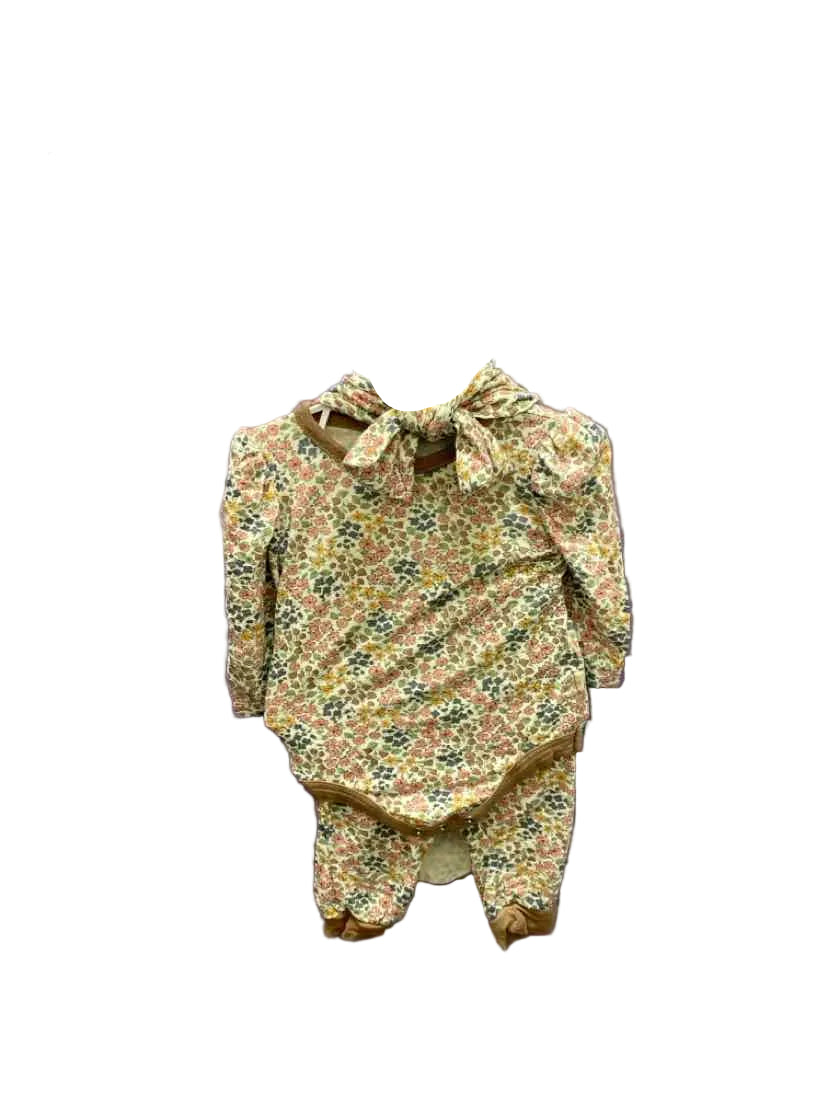 Milkberry (B) Floral Infant Size 0-9 MO 3PC Casual