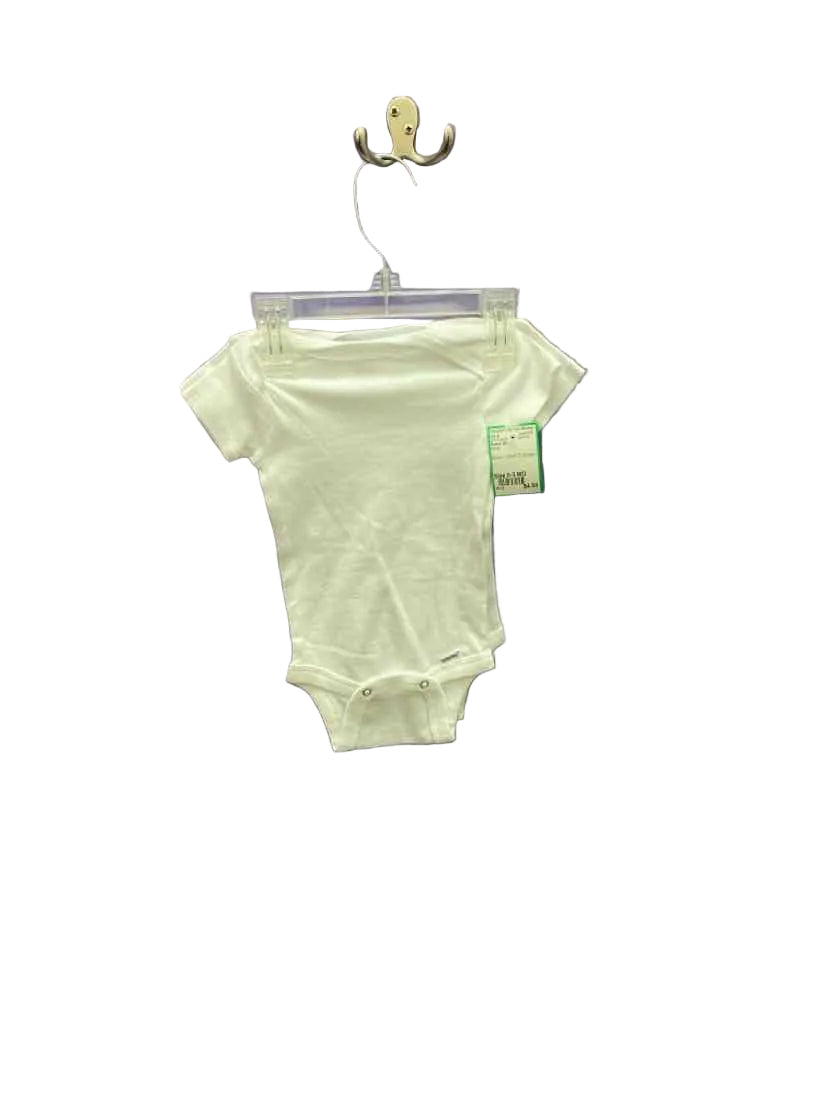 Gerber (D) White Infant Size 0-3 MO 2PC Casual
