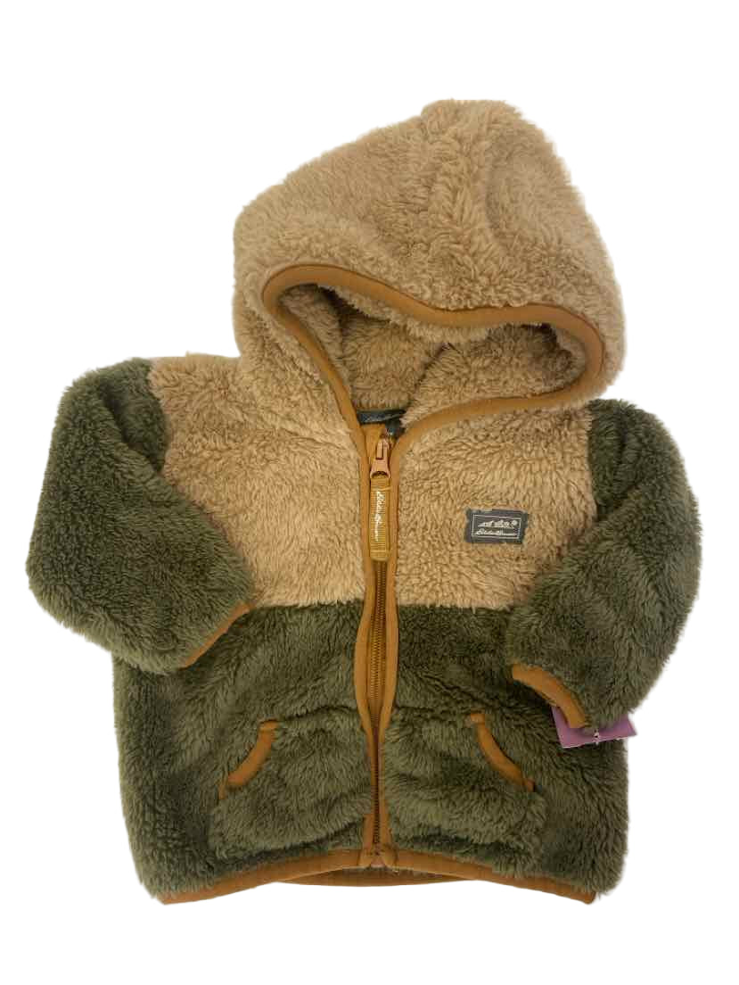 Eddie Bauer (B) Green Infant Size 3-6 MO Jacket Fleece