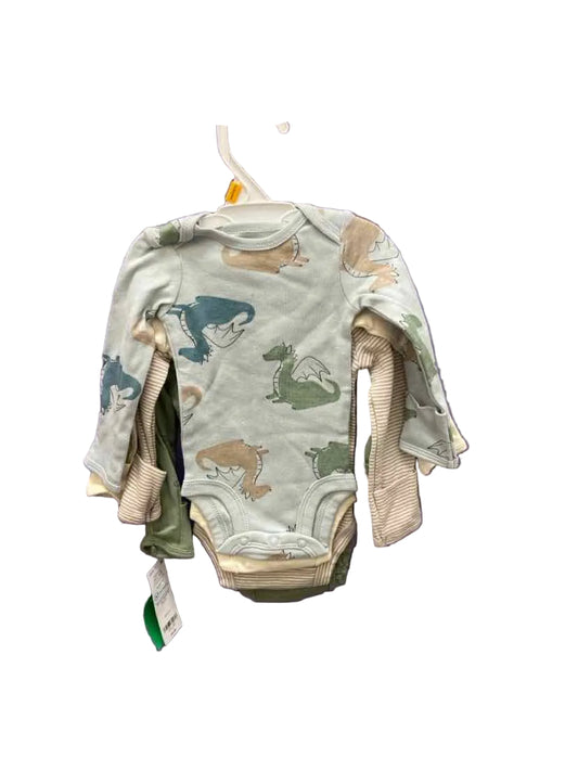 Carters (C) Blue Green Infant Size NB Best Onesie