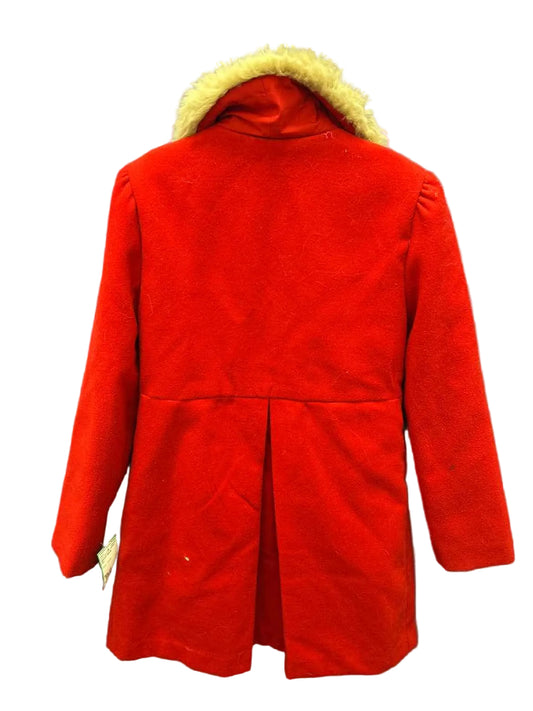 Janie and Jack (A) Red Youth Size 7-8 Dress Coat Winter