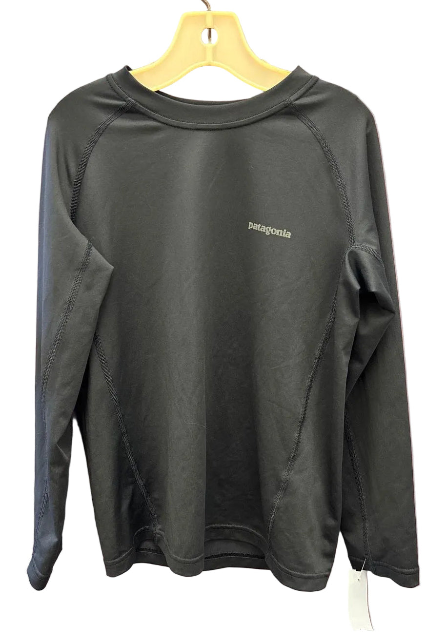 Patagonia (A) Navy Youth Size 7-8 Long Sleeve Top