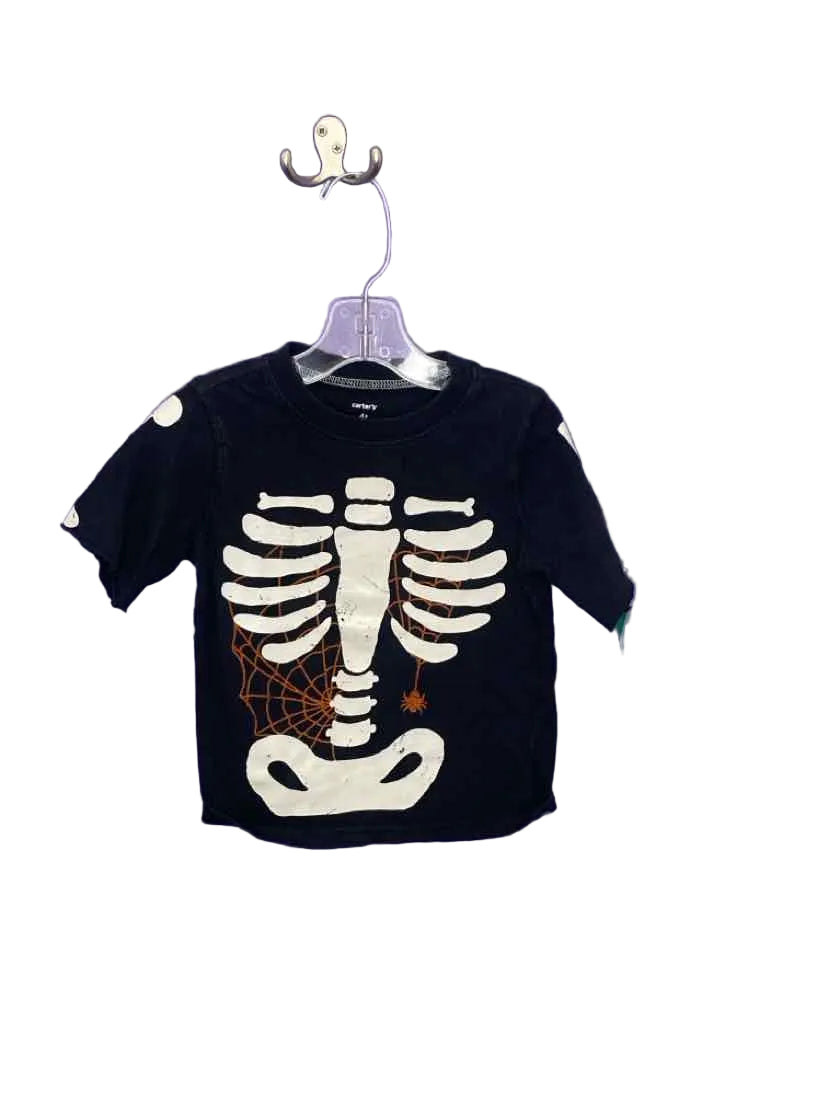 Carters (C) Black Toddler Size 4 SSTop