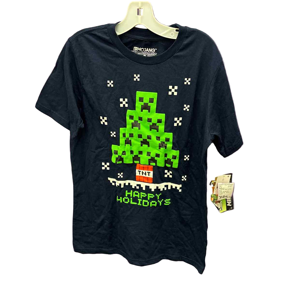 Mojang (D) Christmas Youth Size 14 SSTop