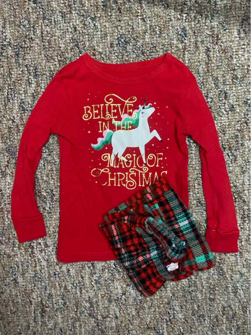 Cat and Jack (D) Christmas Toddler Size 3T 2PCSleepwear