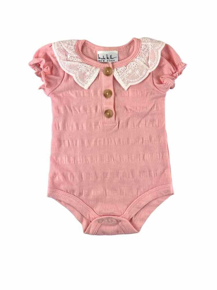 Nicole Miller (A) Pink Infant Size 3-6 MO SSTop