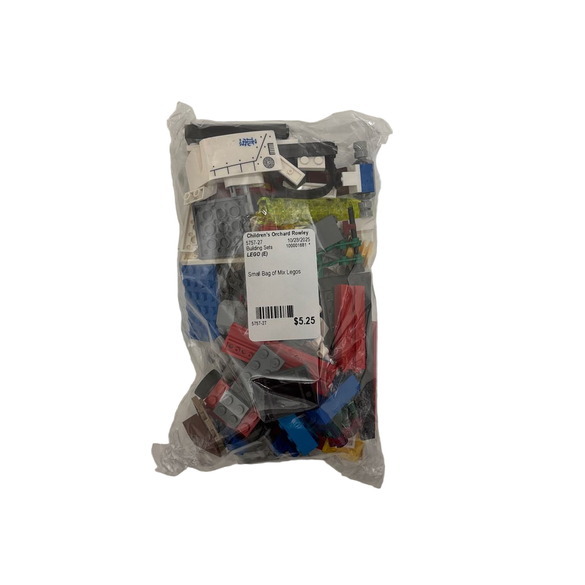 Small Bag of Mixed LEGO (E) Building Pieces