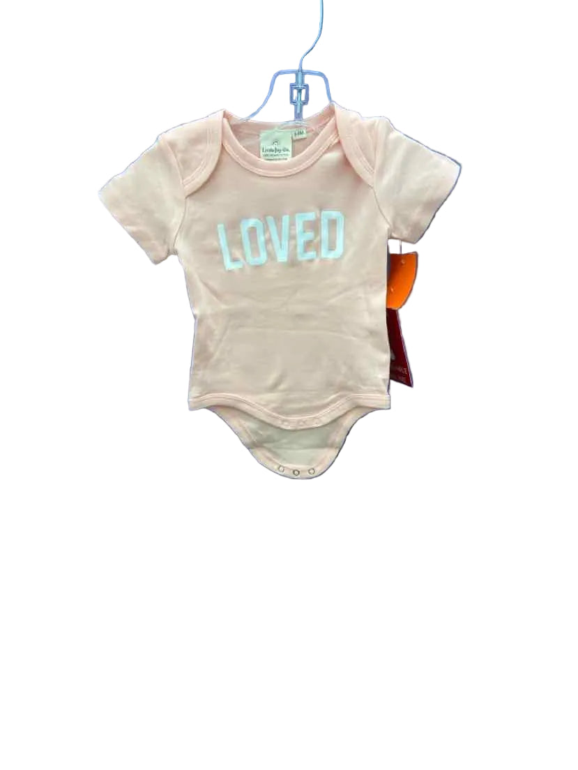 Triple the Joy Valentines Infant Size 3-6 MO SSTop