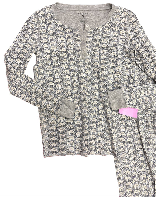 Roller Rabbit Gray Youth Size 12 2PCSleepwear