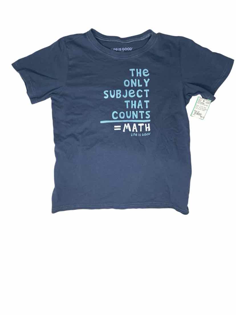 Life Is Good (B) Blue Youth Size 12 SSTop