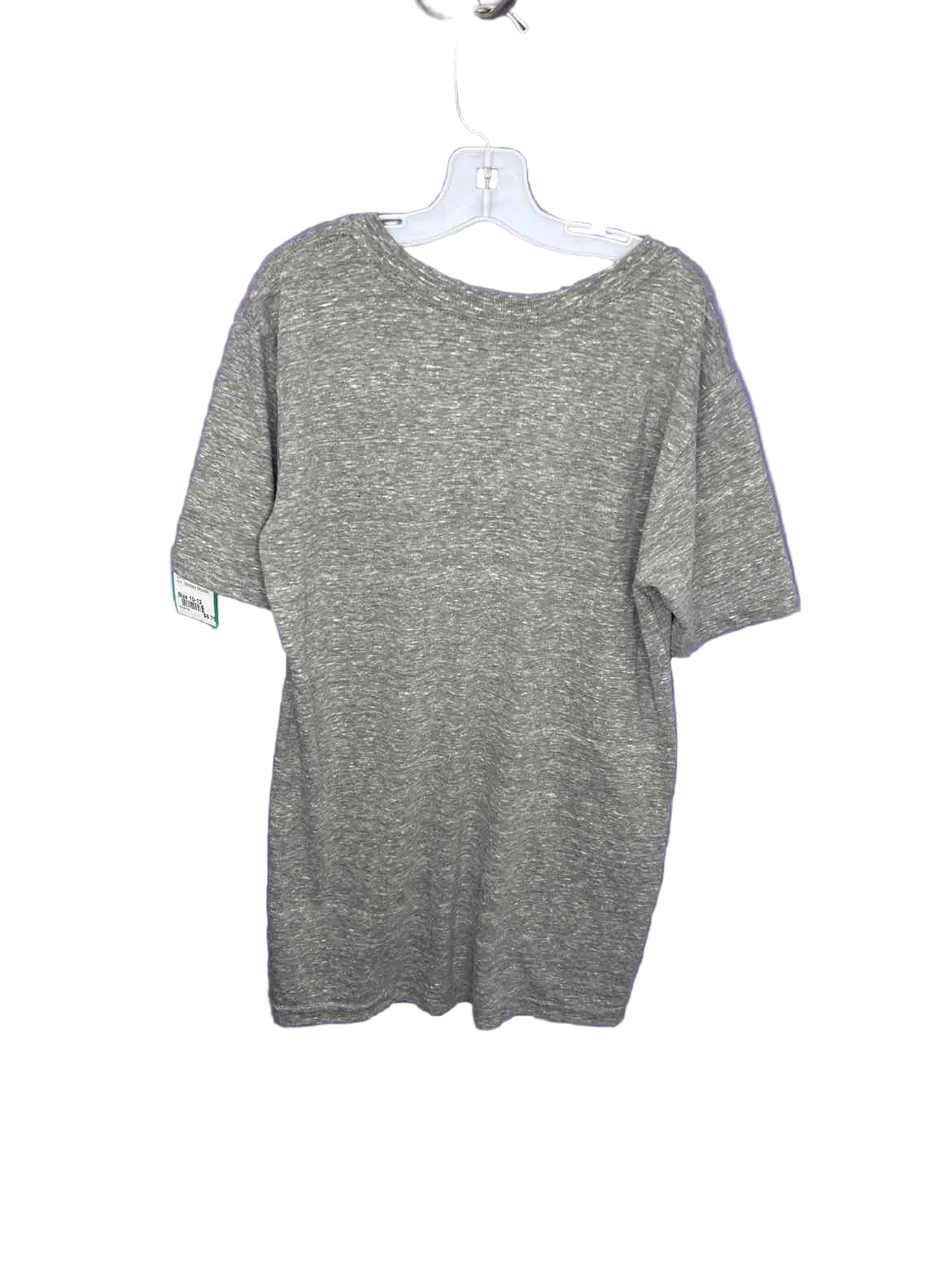 Disney (B) Gray Youth Size 10-12 SSTop