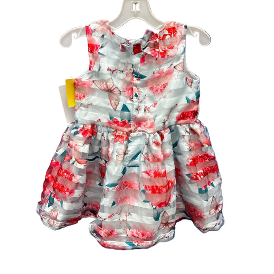 dymples White Pink Toddler Size 2T Party Floral Dress