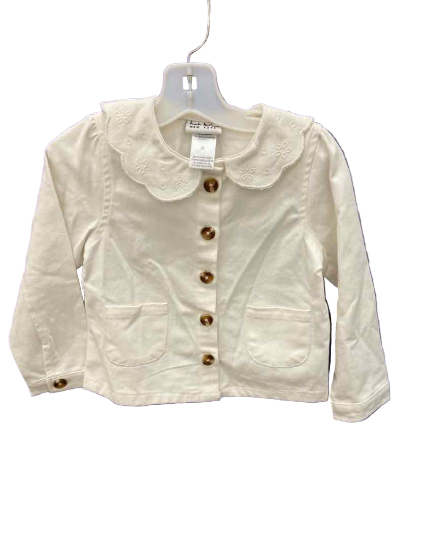 Nicole Miller (A) White Toddler Size 3T Jacket Light