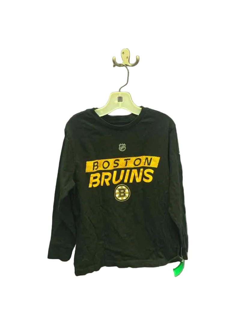 NHL (B) Black Youth Size 8 LSTop