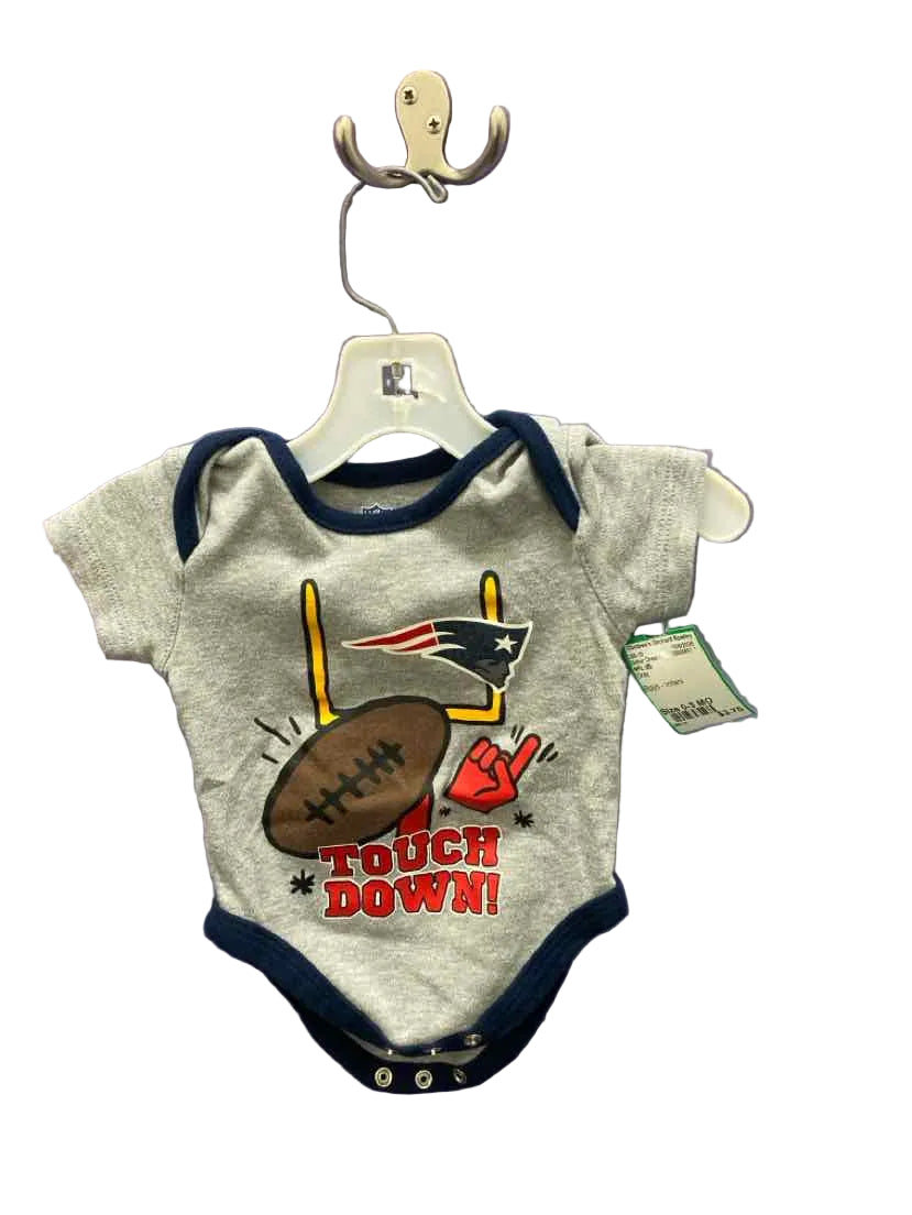 NFL (B) Gray Infant Size 0-3 MO Better Onesie