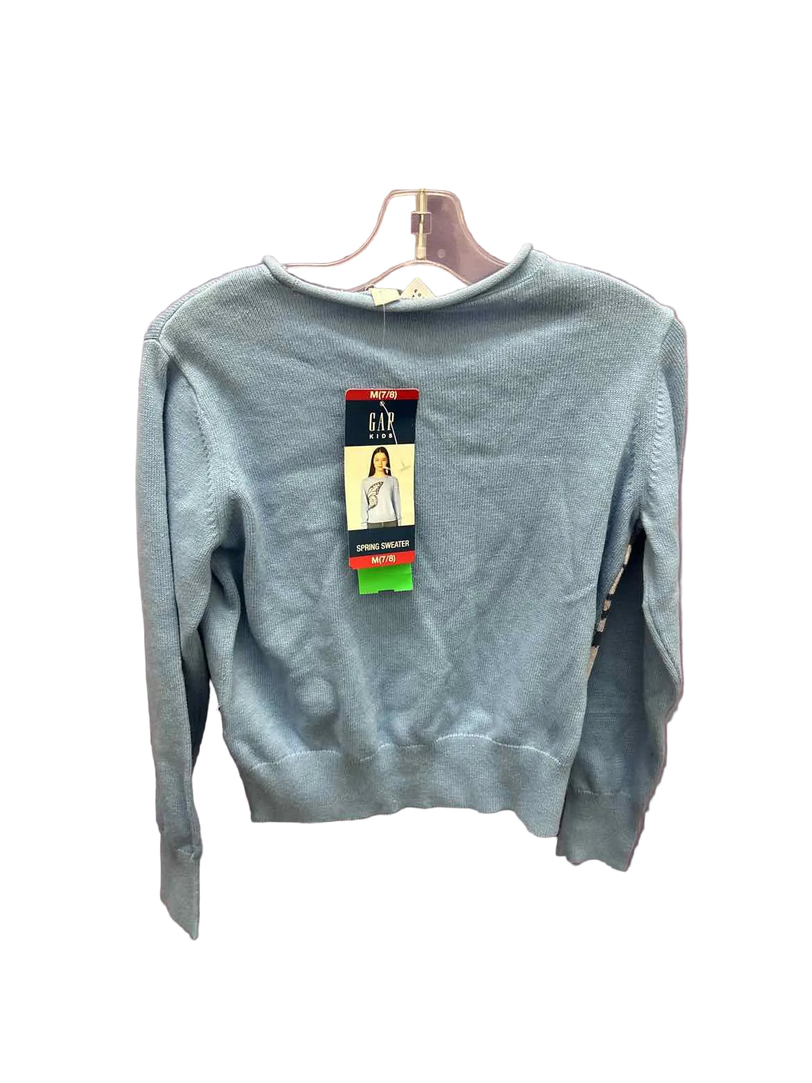 Gap (B) Blue Youth Size 7-8 SweaterLight