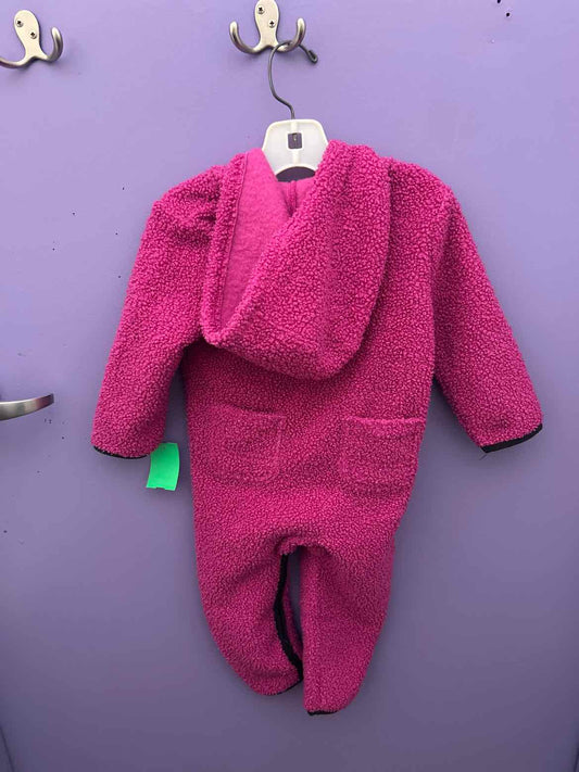 Carhartt (A) Pink Infant Size 18 MO fleece 1pc