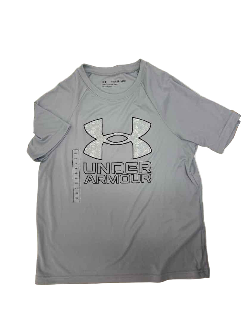 Under Armour (B) Gray Youth Size 6 AthleticTopSS
