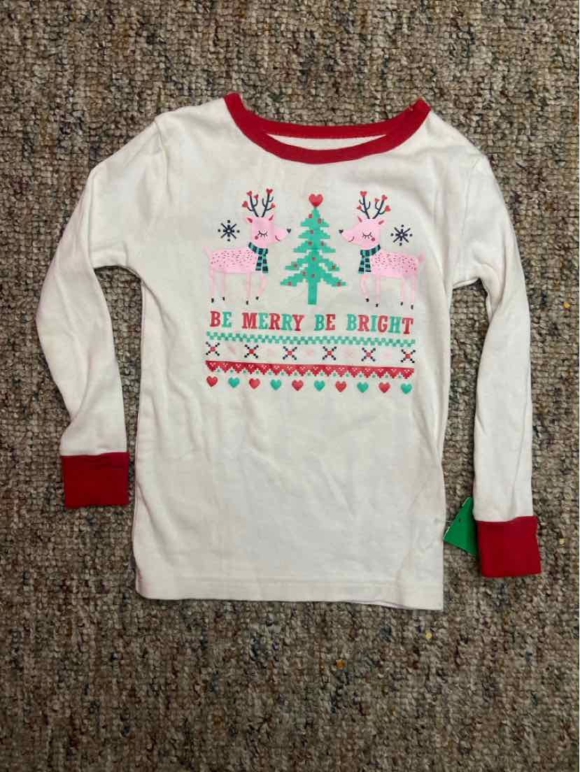 Cat and Jack (D) Christmas Toddler Size 4T 2PCSleepwear