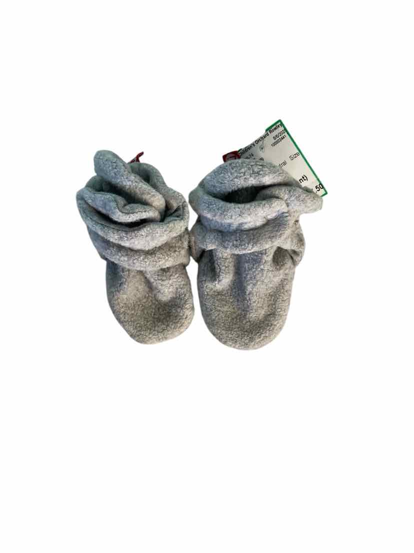 Zutano (B) Infant Shoe Size 3 (Infant) Gray Slippers