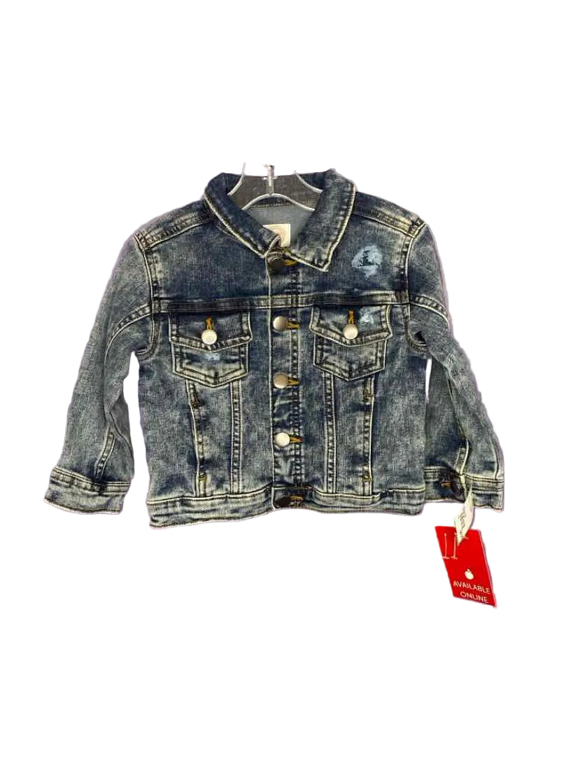 Wonder Nation (E) Blue Toddler Size 2T Jacket Denim