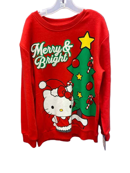 Hello Kitty (D) Red Youth Size 12 Sweatshirt