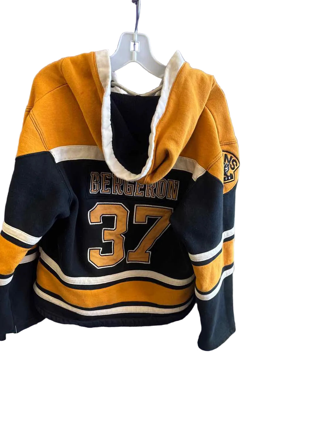 NHL (B) Black Yellow Youth Size 6-7 Sweatshirt