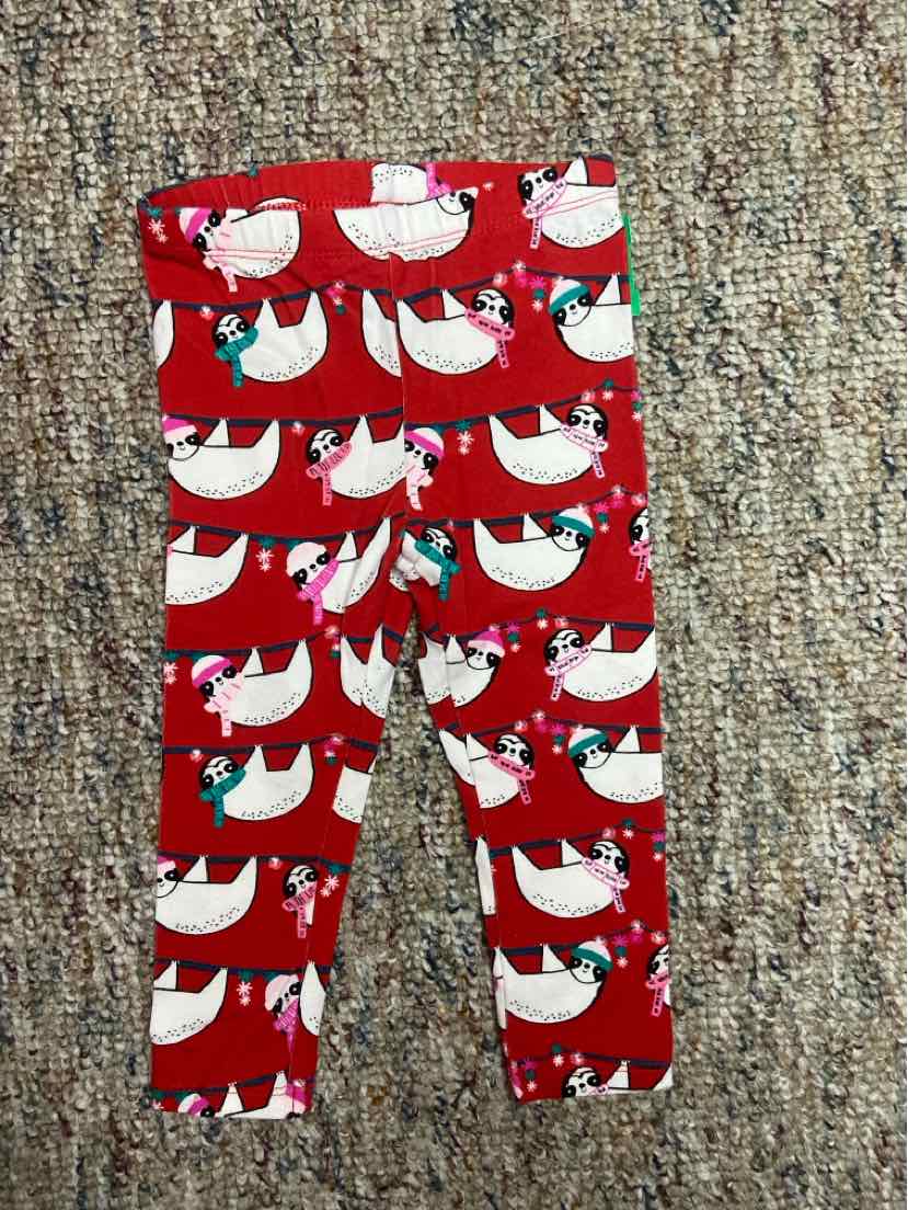 Cat and Jack (D) Christmas Infant Size 18 MO BasicLeggings