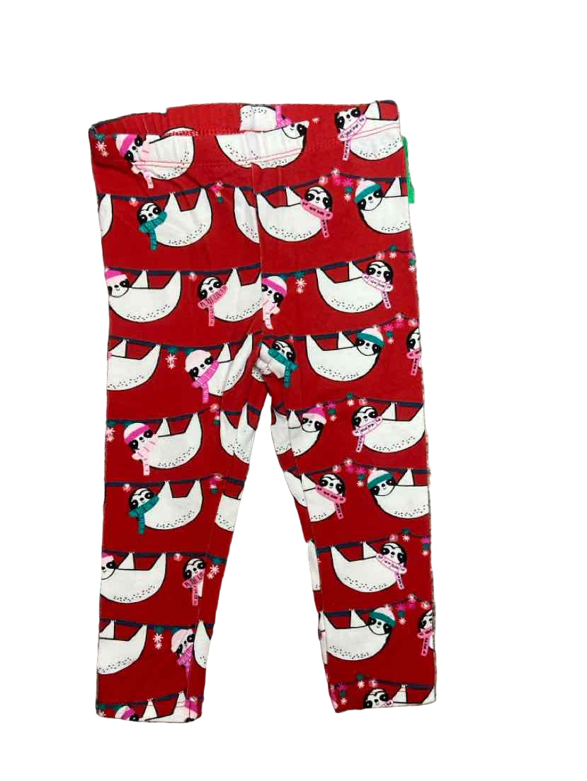 Cat and Jack (D) Christmas Infant Size 18 MO BasicLeggings