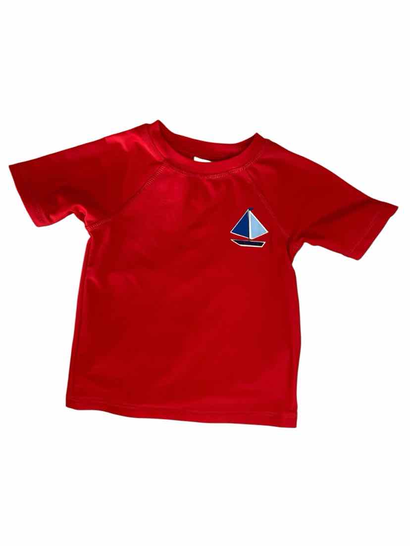 Floatimini Blue Red Infant Size 18 MO 2PCSwimwear