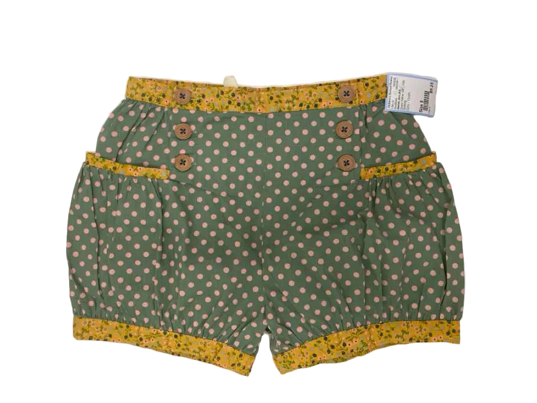 Matilda Jane (AA) Green Yellow Youth Size 8 ShortBasic