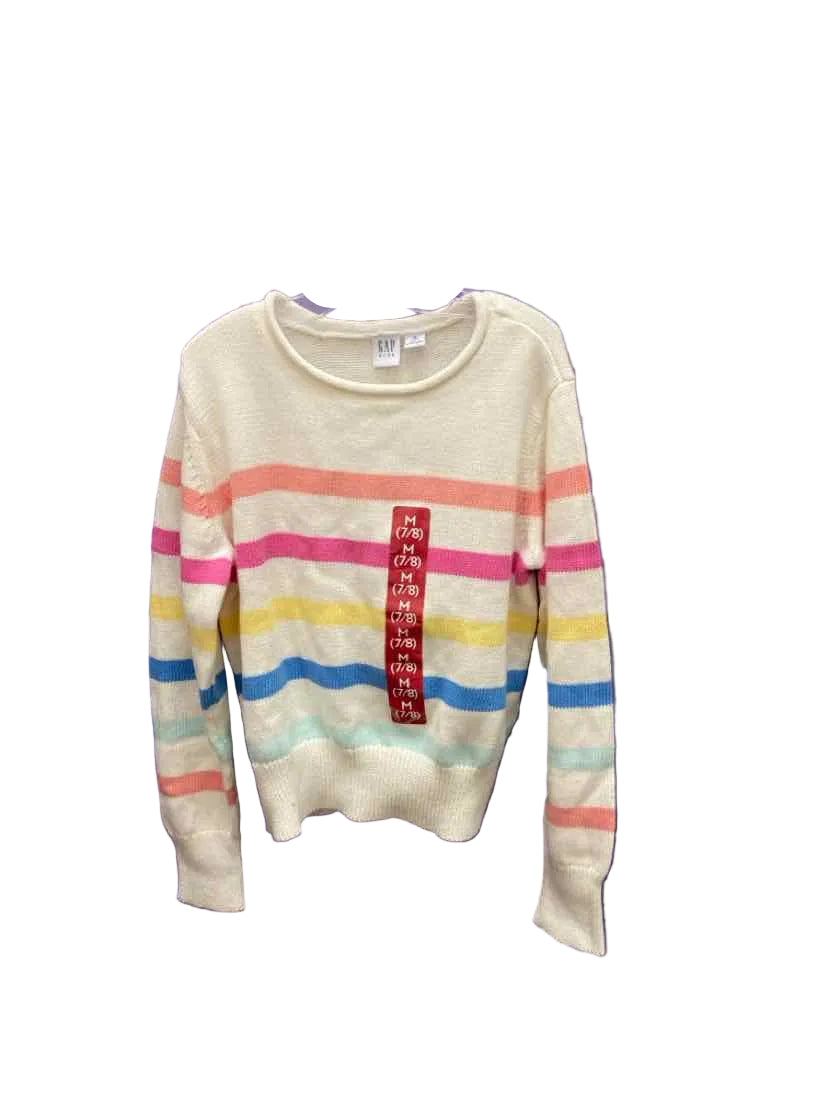 Gap (B) Striped Youth Size 7-8 SweaterLight