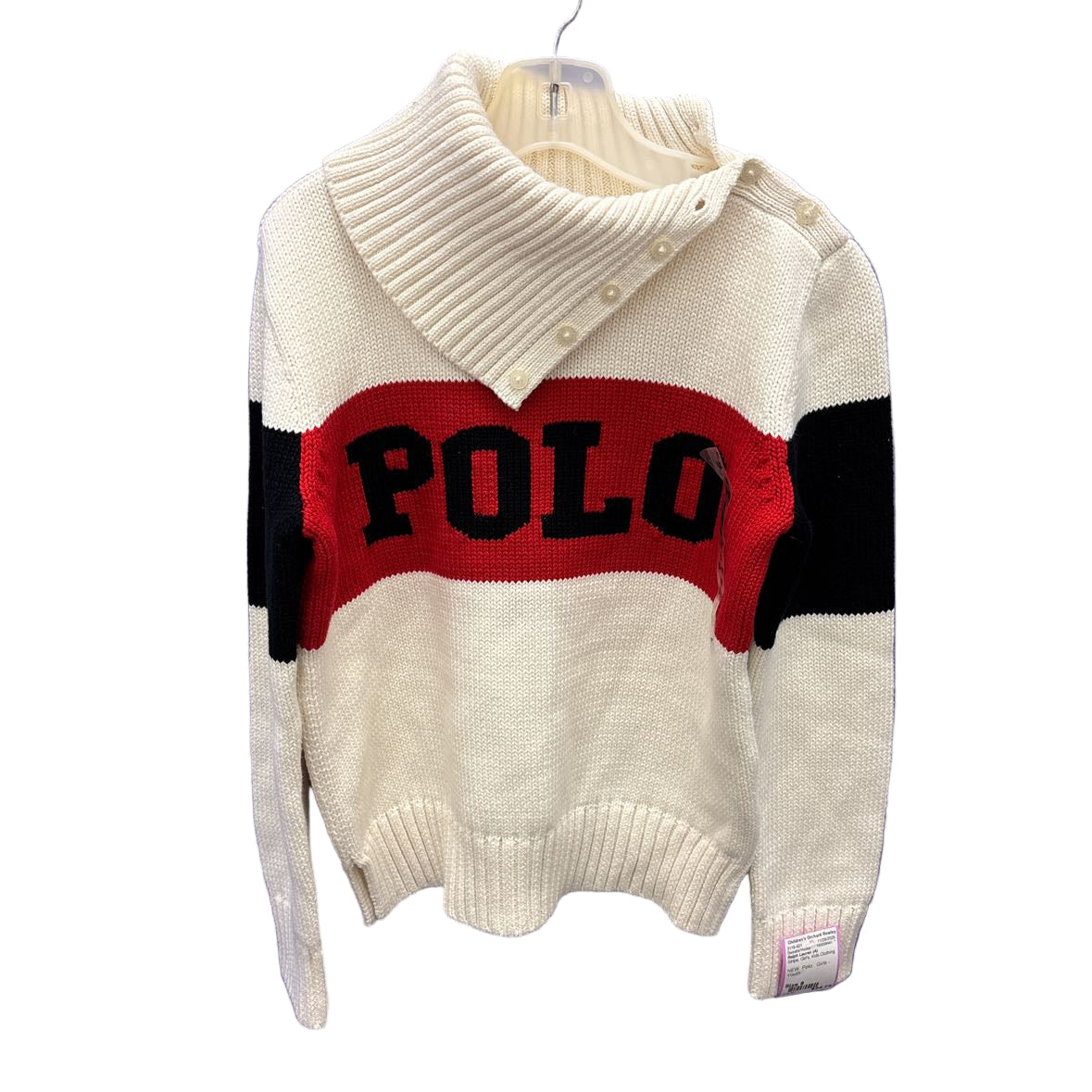 Ralph Lauren (A) Stripe Youth Size 8 SweaterHeavy