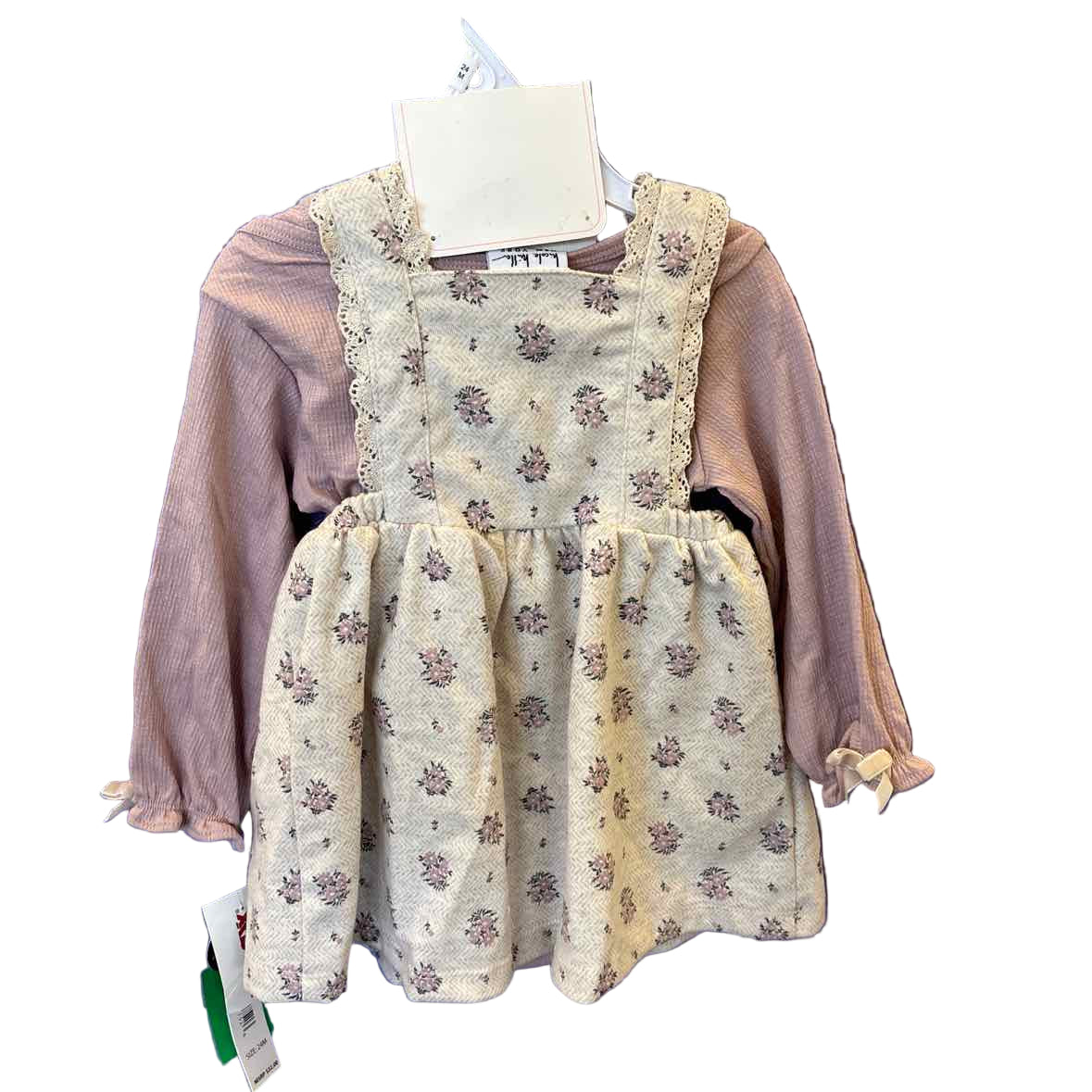 Nicole Miller (A) Purple Gray Infant Size 24 MO CasualDress