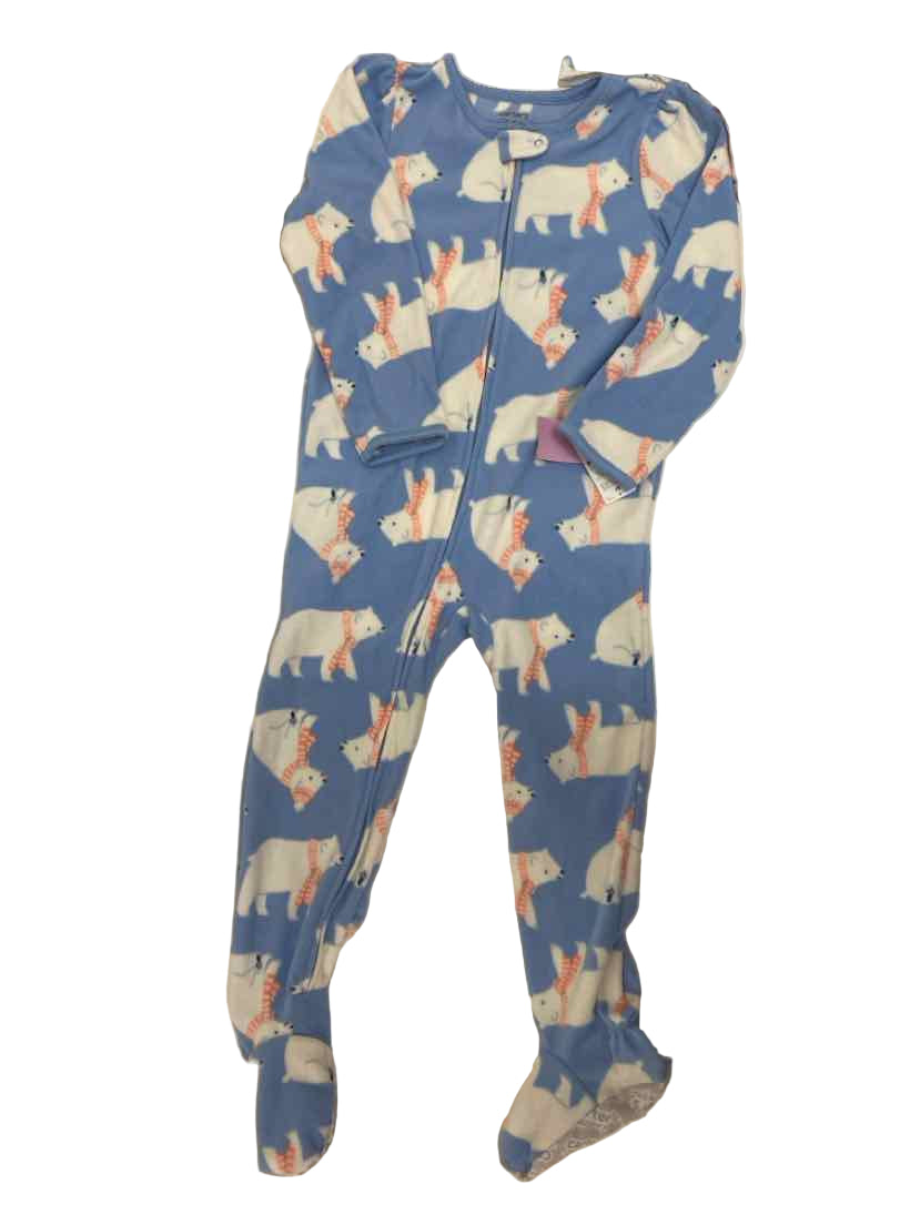 Just One You (D) White Blue Toddler Size 5T 2PCSleepwear