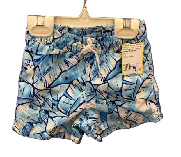 Janie and Jack (A) Blue Infant Size 6-12 MO SwimTrunks