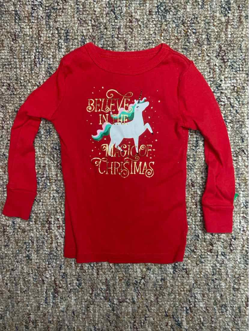 Cat and Jack (D) Christmas Toddler Size 2T 2PCSleepwear